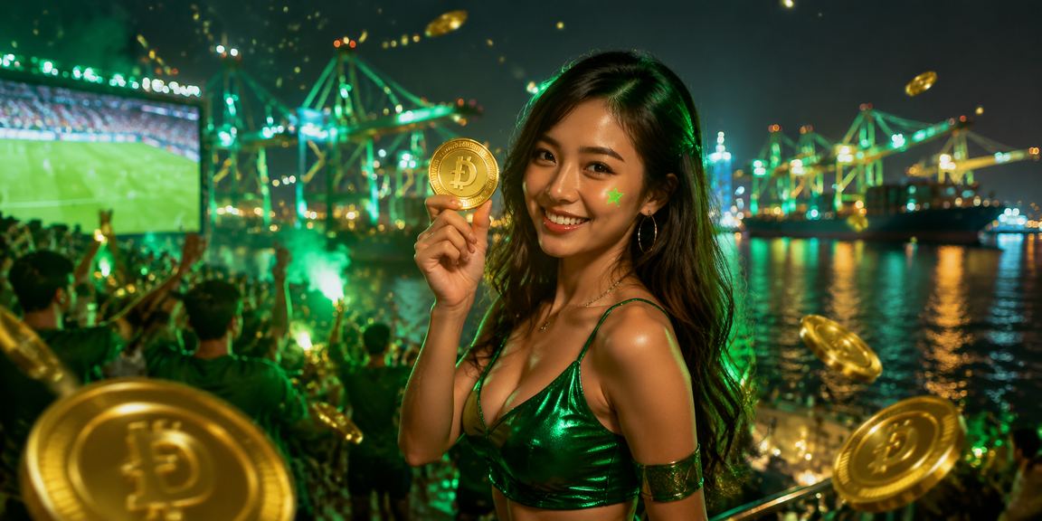 Không gian giải trí casino trực tuyến tại Hải Phòng với ánh đèn neon hiện đại về đêm