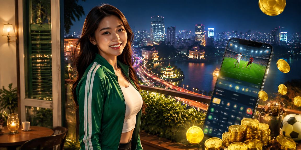 Người dùng tại Hà Nội xem kèo bóng đá trong quán cà phê buổi sáng