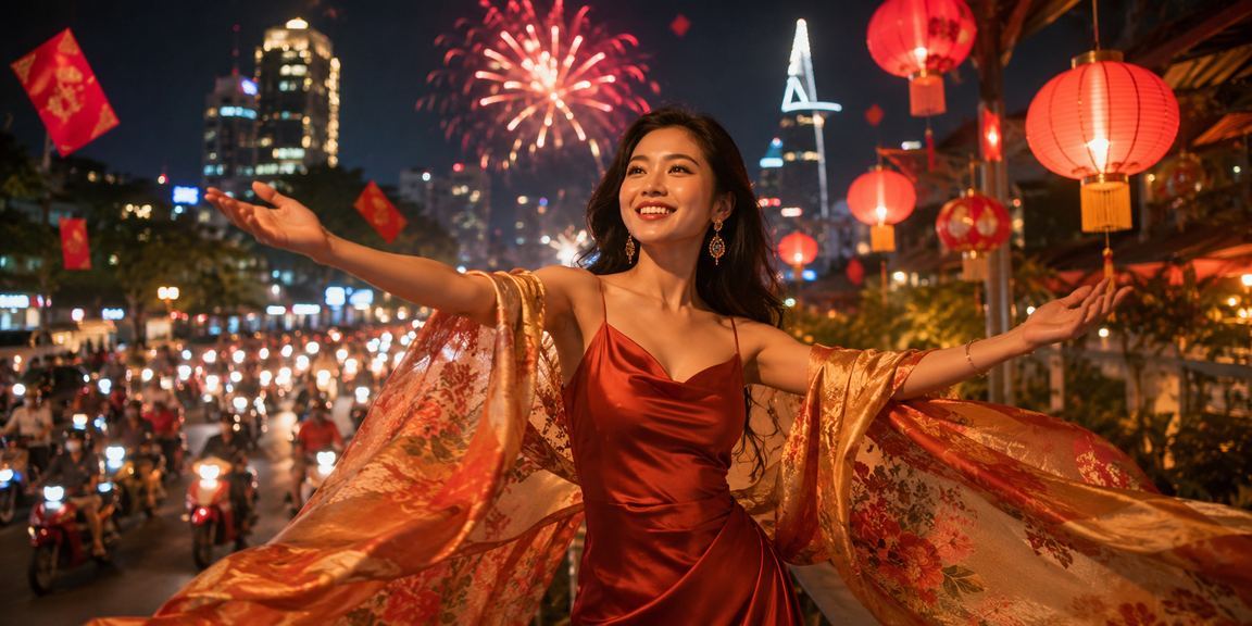 Người chơi tại TP. Hồ Chí Minh mừng thắng jackpot trong đêm lễ hội đèn lồng