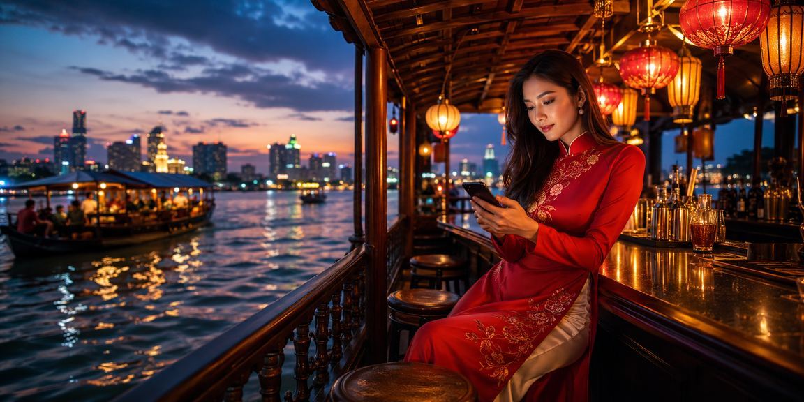 Người dùng VIP tại Sài Gòn xem thông tin jackpot trên điện thoại
